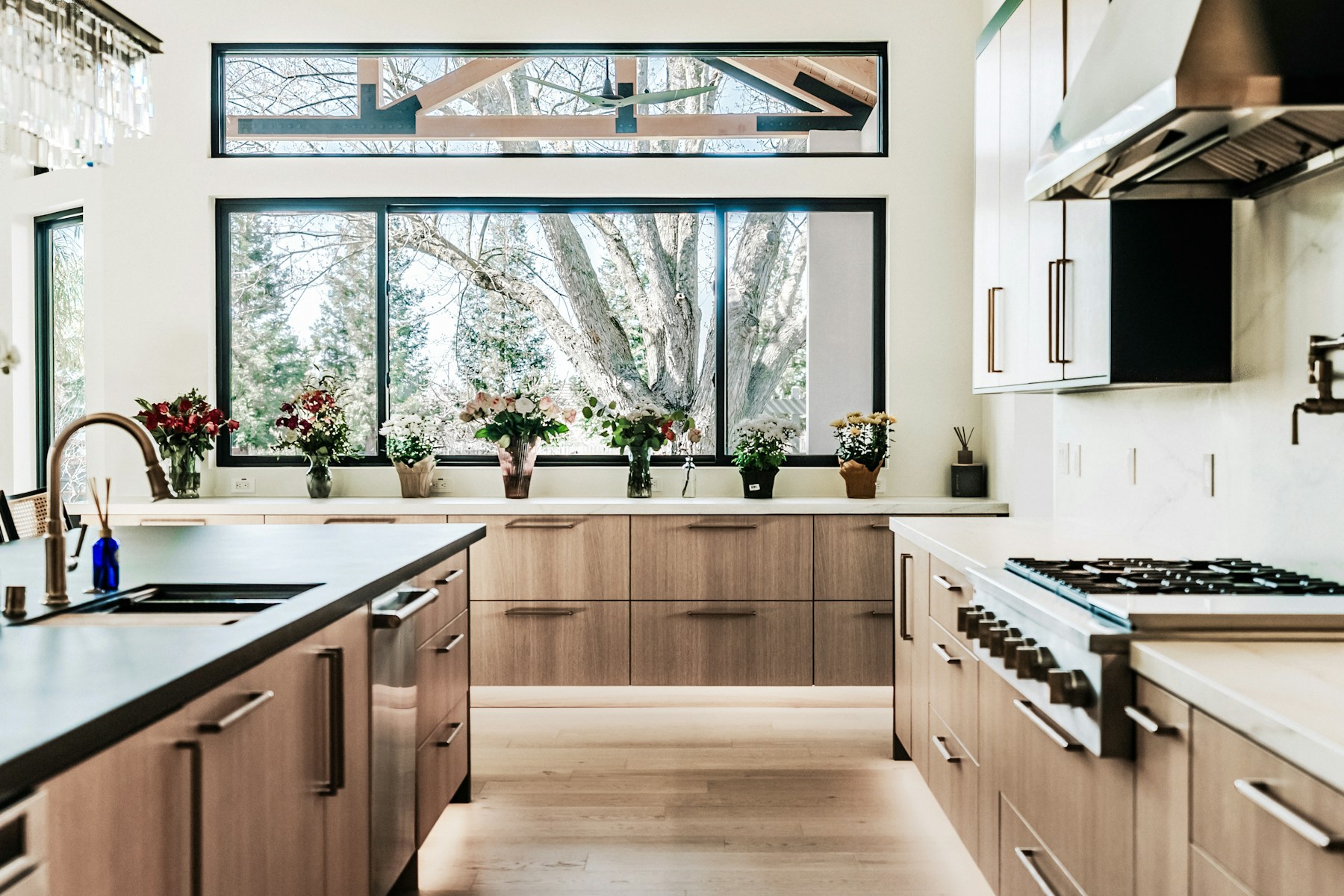 Illustrative modern kitchen